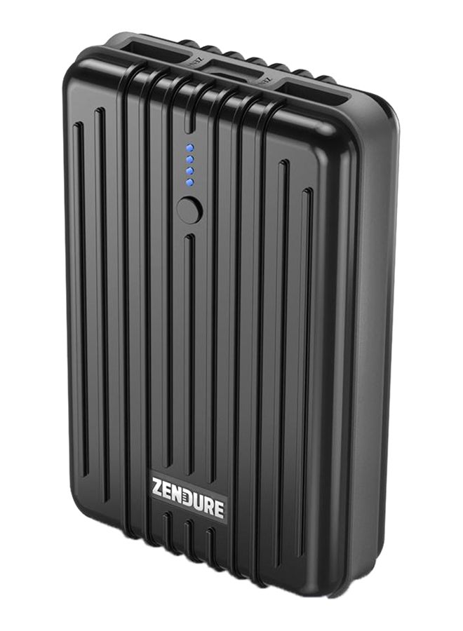 10000.0 mAh USB Power Bank Black