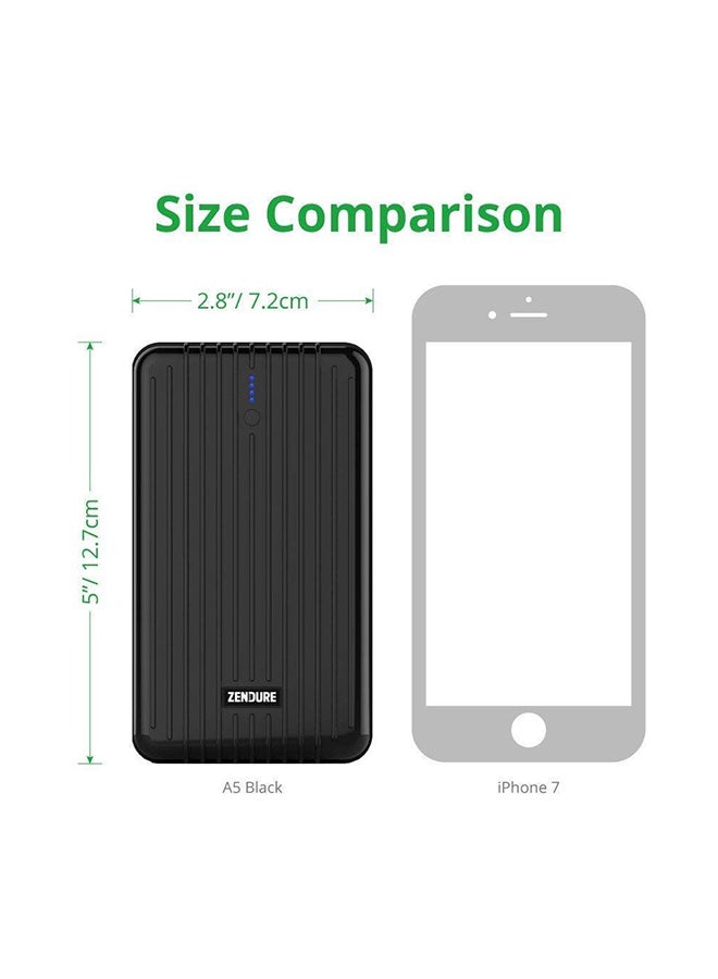 ZENDURE - 16750.0 mAh USB Power Bank Black - Image 1