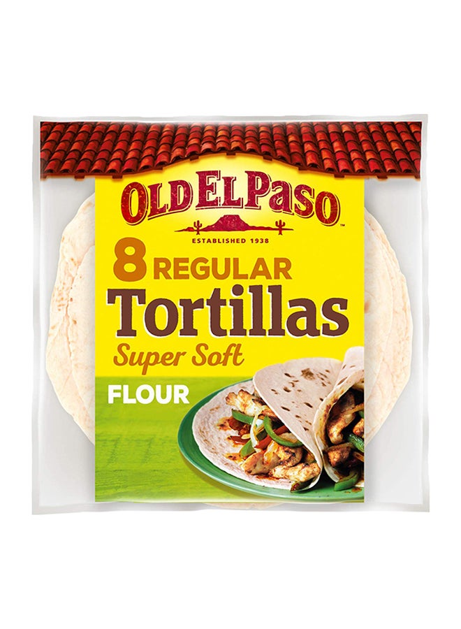 Old El Paso Soft Flour Tortillas 326grams 