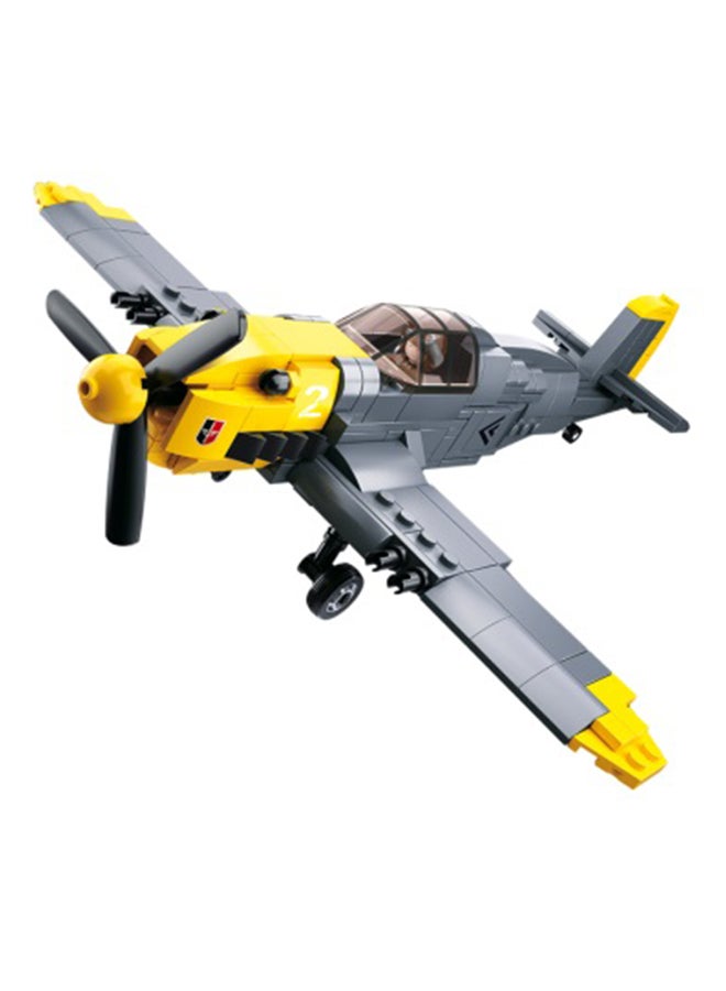 Generic 289-Piece Wwii-Messerschimitt Bf 109 Construction Set 28.5 x 28.5 x 5.4cm 