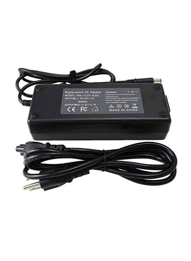 Elivebuyind - Replacement AC Power Adapter With Cable For Dell Latitude D510 Black - Image 1