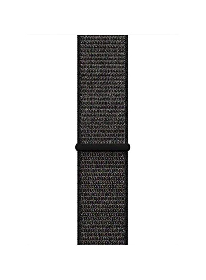 سوار بديل لساعة أبل الذكية من السلسلة 1/2/3 أسود - Image 2