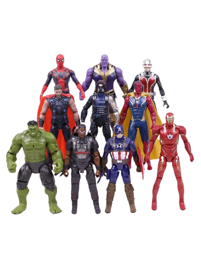 صن شاين مجموعة مجسمات شخصيات الحركة من فيلم Avengers Infinity War من 10 قطع - Image 1