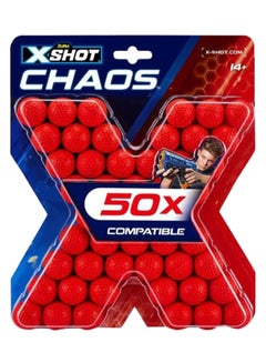 Zuru X-Shot 50-Piece Chaos Dart Ball Set  - Image 1