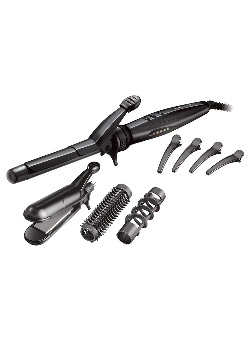 REMINGTON 8-Piece Hair Styling Set Black  - Image 1