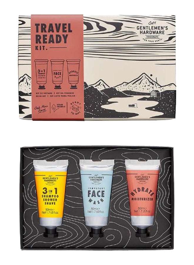 جنتلمنز هاردوير مجموعة هدايا ترافل ريدي متعدد الألوان - Image 3
