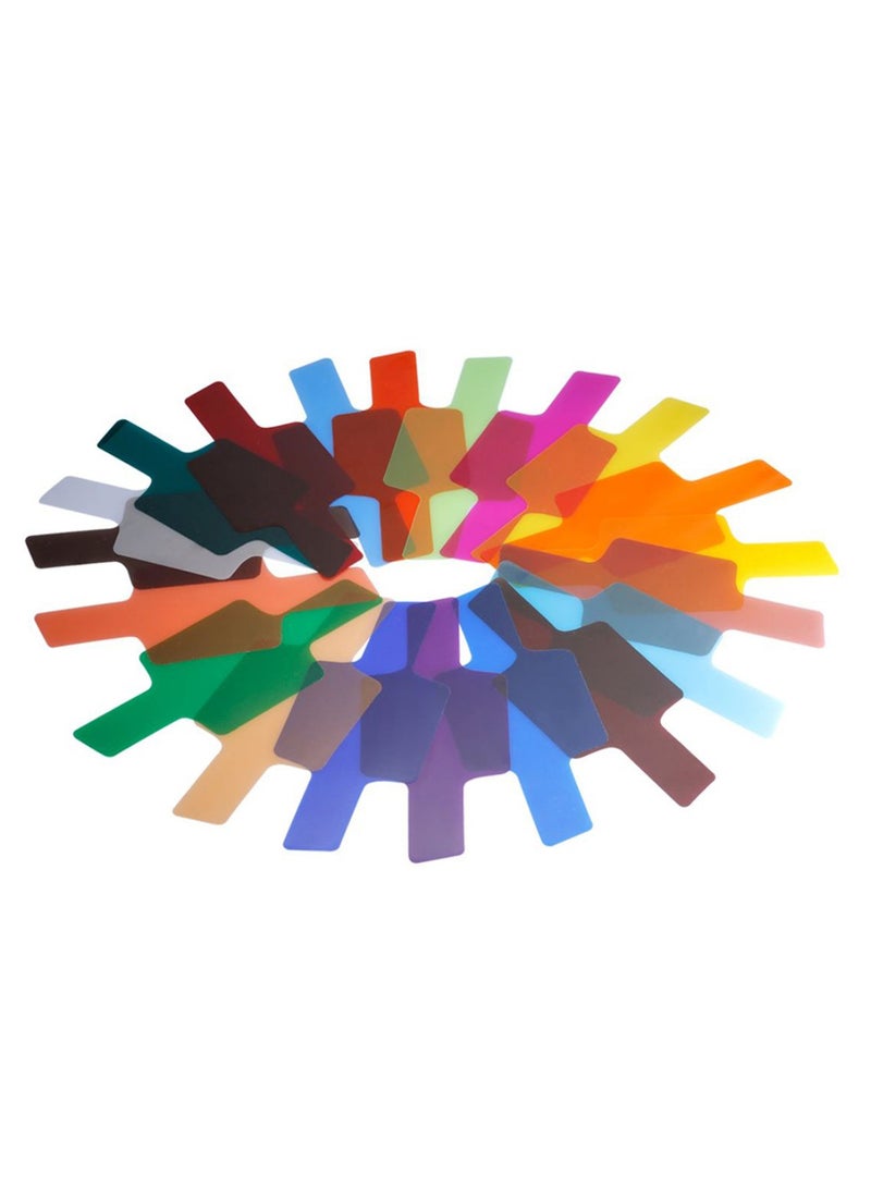 صن شاين طقم فلاتر إضاءة سينيجل للتصوير الفوتوغرافي من 20 قطعة متعدد الألوان - Image 3