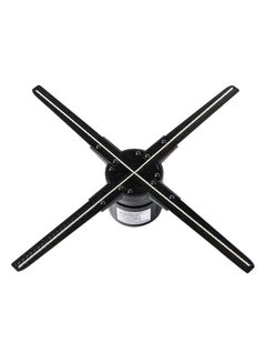 3D Hologram LED Fan Holographic Projector Display Black