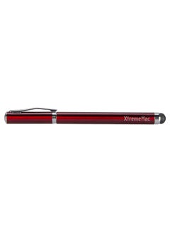 XtremeMac 2-In-1 Touch Screen Stylus Pen Red/Silver  - Image 1