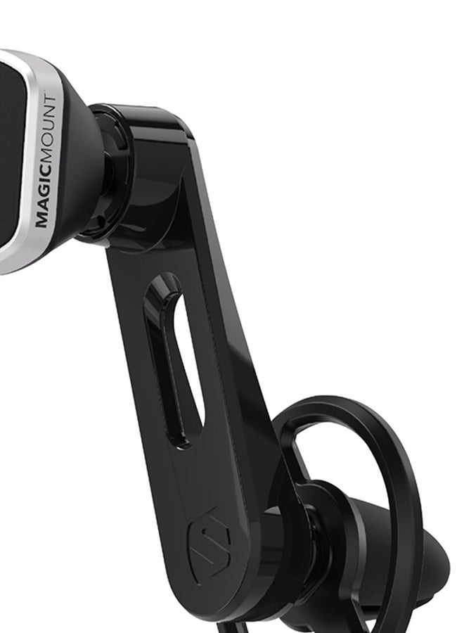 سكوش حامل مغناطيسي فري فلو بذراع قابل للتعديل أسود/فضي - Image 2