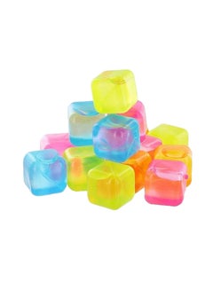 Generic Pack Of 54 Reusable Ice Cube Mould Multicolour 