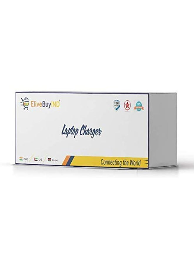 إيليف بايند كابل ومحول تيار متردد للابتوب إتش بي زد بوك ستوديو 15/3 G4/G5/OMEN x/ADP-150XB B 776620-001/003 75626-003/917677-001 لأجهزة الكمبيوتر واللابتوب أسود  - Image 2