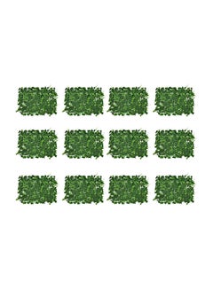 Yatai 12-Piece Artificial Wall Grass Plant Green 40 x 60cm  - Image 1