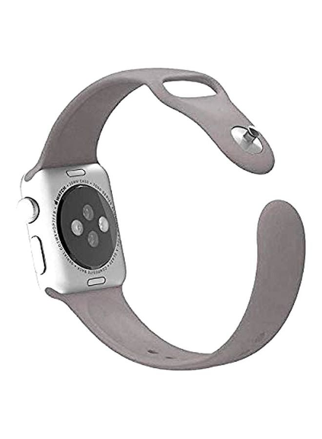 Eworld - Replacement Band For Apple Watch Series 5/4/3 38/40mm Grey - Image 1