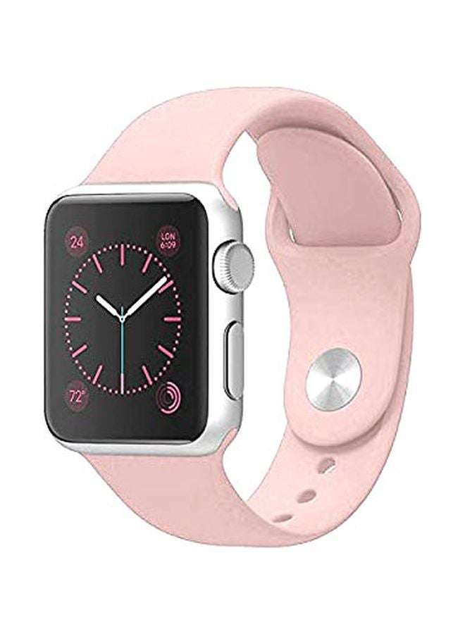 Eworld Replacement Band For Apple Watch Series 5/4/3-42mm, 44mm Pink - Image 1