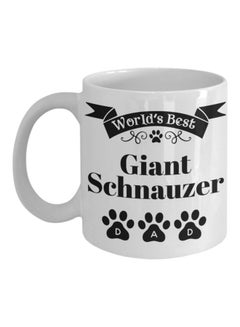 World's Best Giant Schnauzer Printed Coffee Mug Black/White
