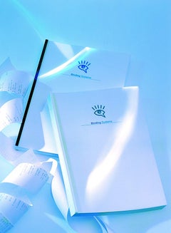 ATLAS A4 Book Cover Binder Clear  - Image 3