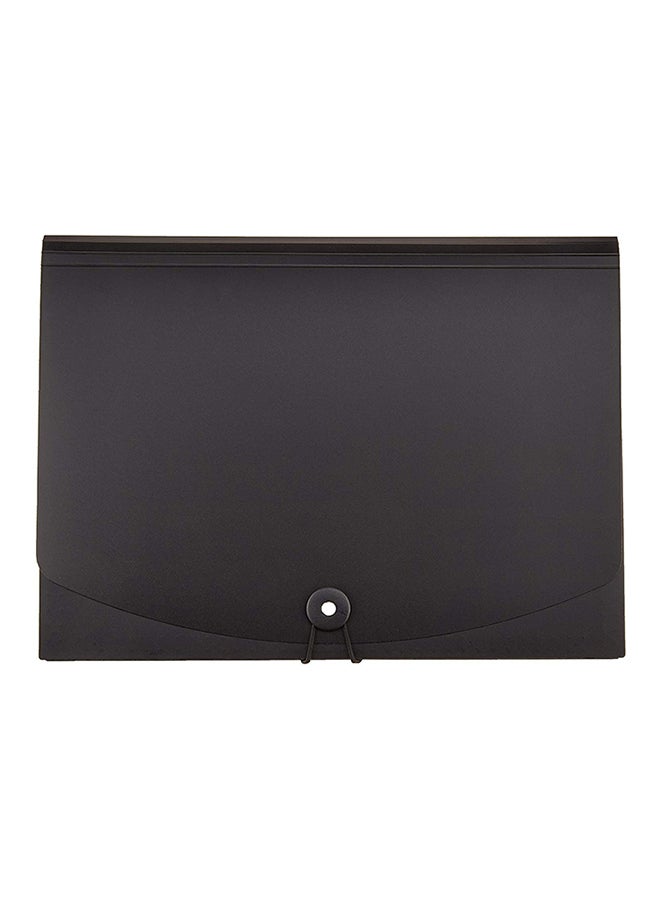 Foldermate A4 Expandable File With 13 Pockets Black - Image 2