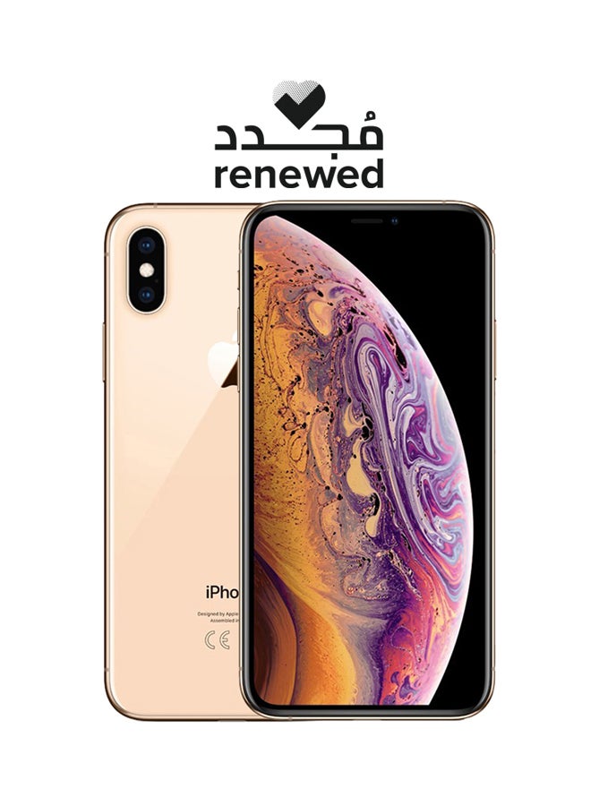 Apple - Renewed - iPhone XS Without FaceTime Gold 256GB 4G LTE - Image 1