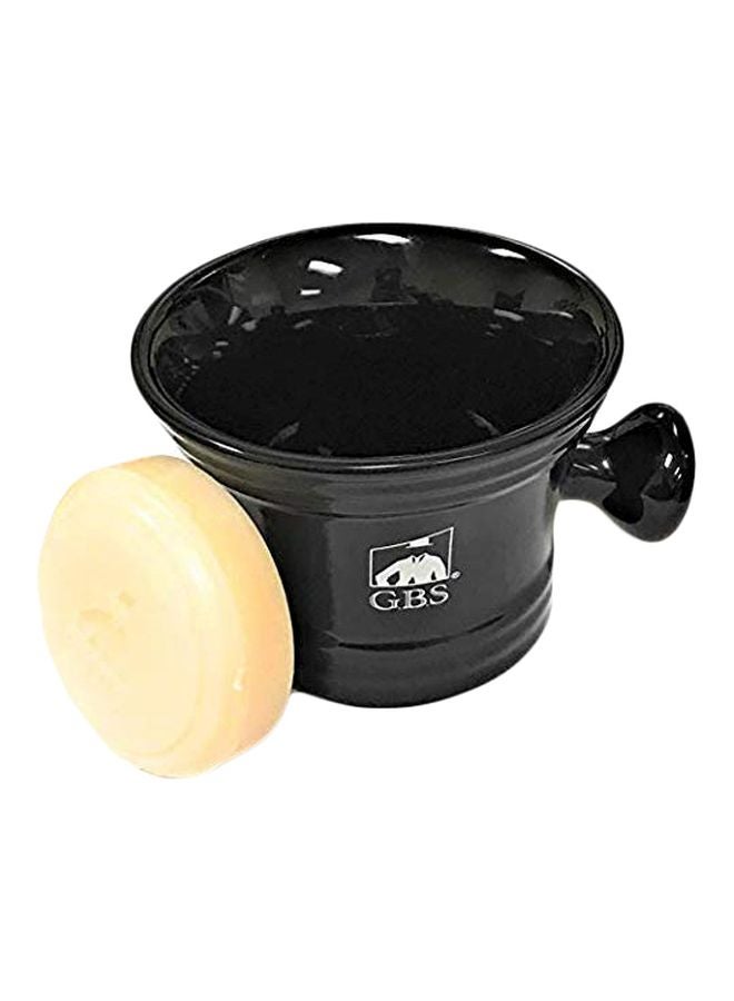 G.B.S 3-Piece Shaving Bowl Set Black - Image 1