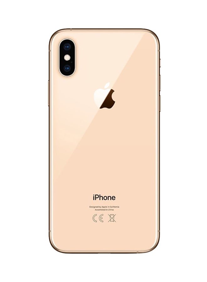 Apple - Renewed - iPhone XS Max Dual SIM 256GB Gold 4G With Facetime - Image 1
