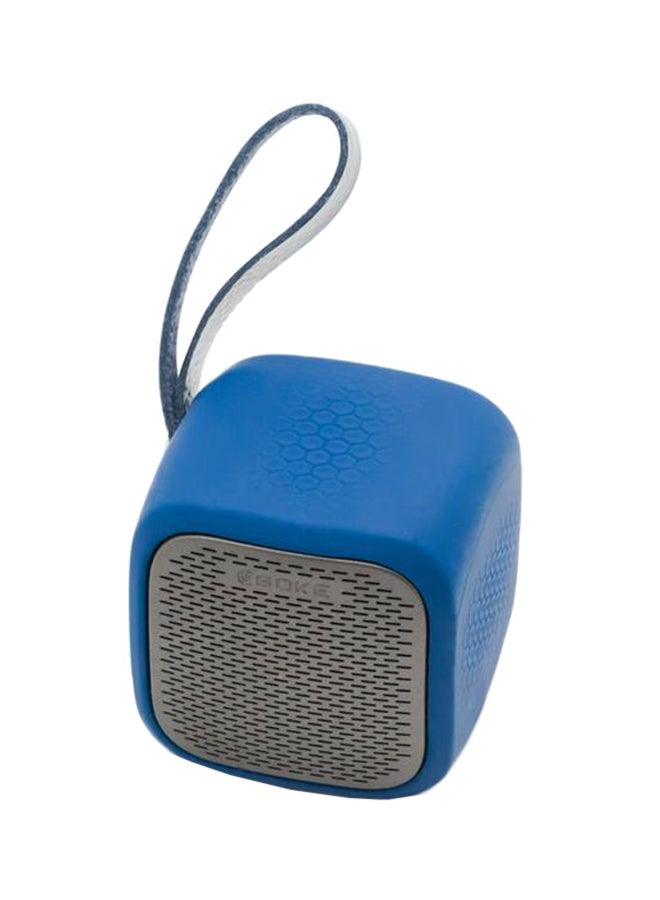 Iconz Portable Cube Bluetooth Speaker Blue