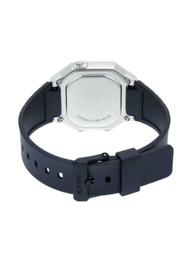 CASIO - Water Resistant Digital Watch W-217HM-7BVDF - 41 mm - Black - Image 1