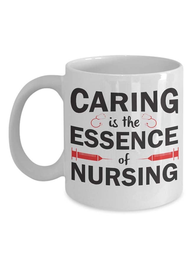 Italco_CP Caring Is The Essence Of Nursing Mug White 