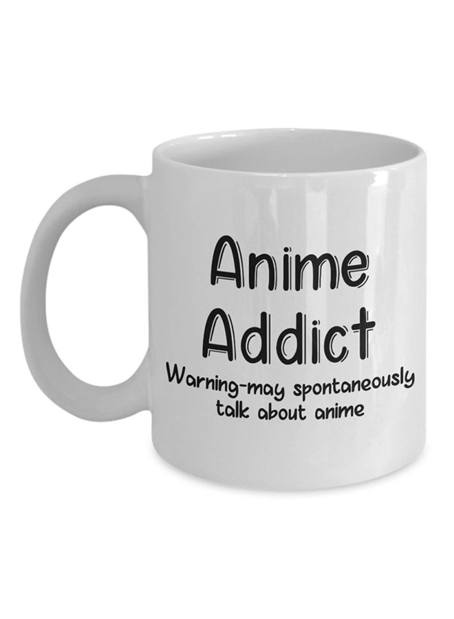 Italco_CP Warning Anime Addict Mug White
