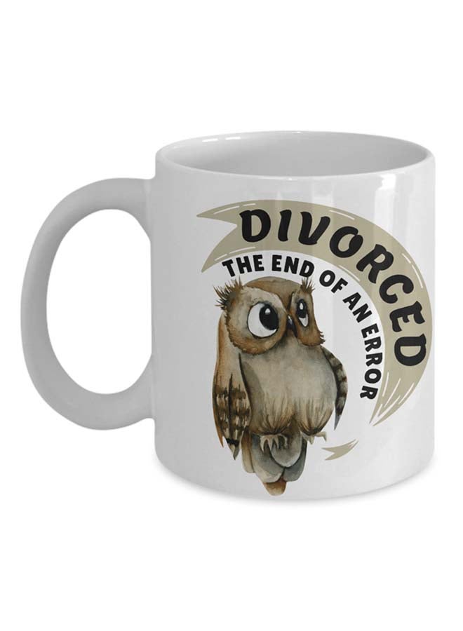 Italco_CP Divorced The End Of An Error Mug White