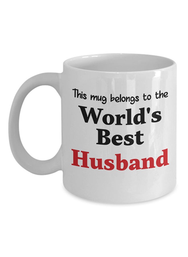 Italco_CP World'S Best Husband Mug White 