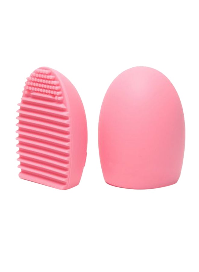 Generic Brush Egg Cleaning Glove MakeUp Washing Brush Scrubber Board  - Image 1