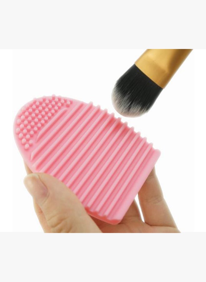 Generic Brush Egg Cleaning Glove MakeUp Washing Brush Scrubber Board  - Image 2