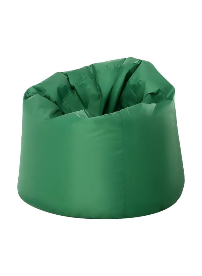 Leather Bean Bag Green - Image 1