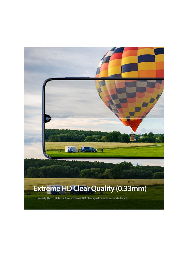 Ringke 3-Piece Tempered Glass Screen Protector For Samsung Galaxy M30 Clear - Image 2