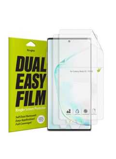 2-Piece Screen Protector Film For Samsung Galaxy Note 10/Note 10 5G Clear