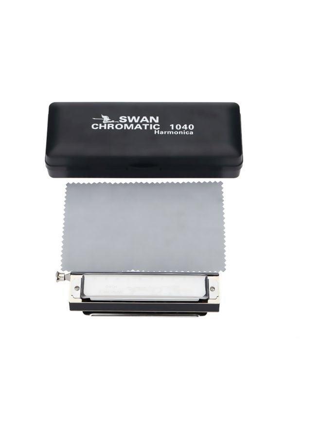 Generic Swan Chromatic Harmonica With Exquisite Box  - Image 2