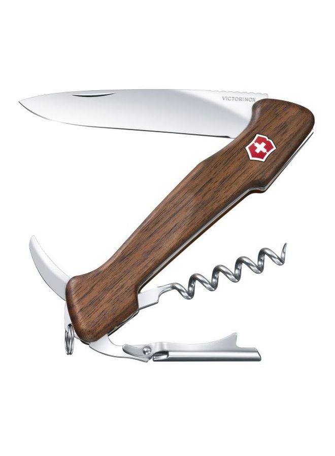 Victorinox Wooden Knife And Bottle Opener Brown/Silver 130mm  - Image 1