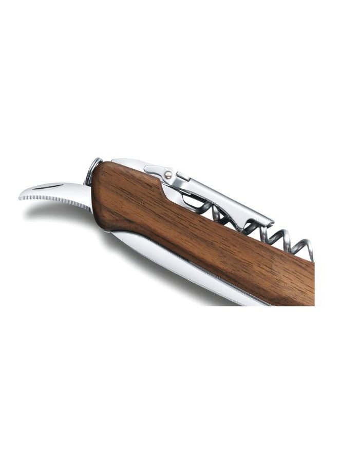 Victorinox Wooden Knife And Bottle Opener Brown/Silver 130mm  - Image 3