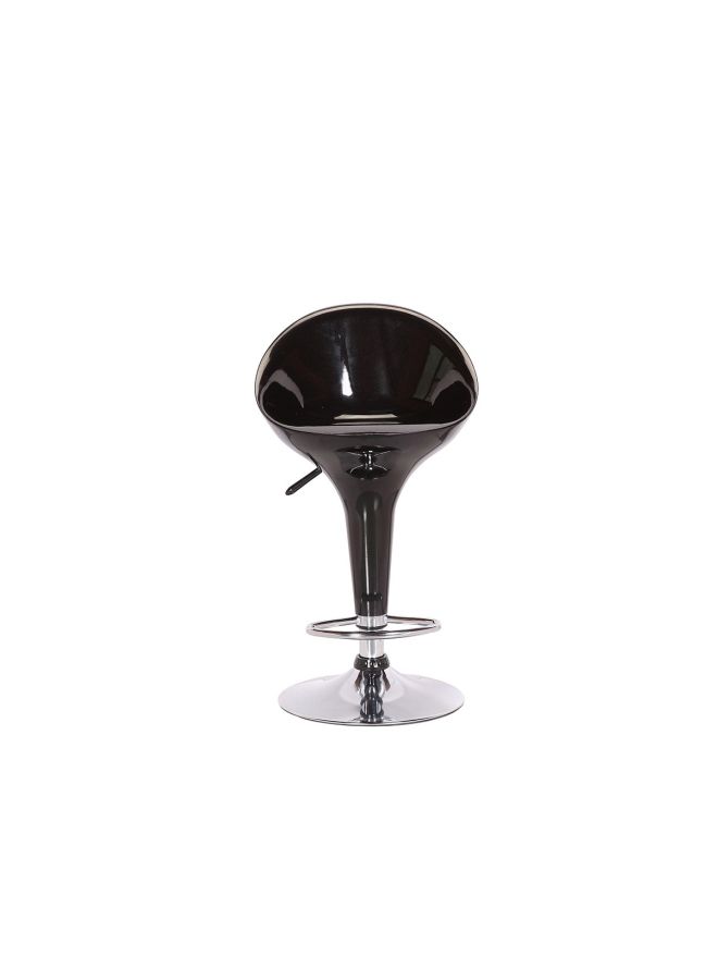 DHME Keith Bar Stool Black 49x49x70cm - Image 1