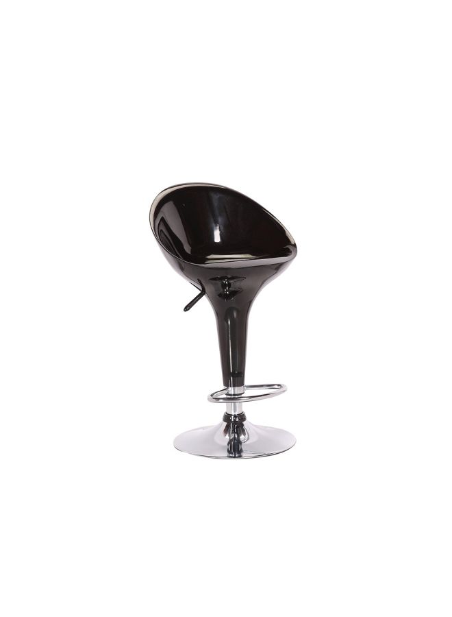 DHME Keith Bar Stool Black 49x49x70cm - Image 2