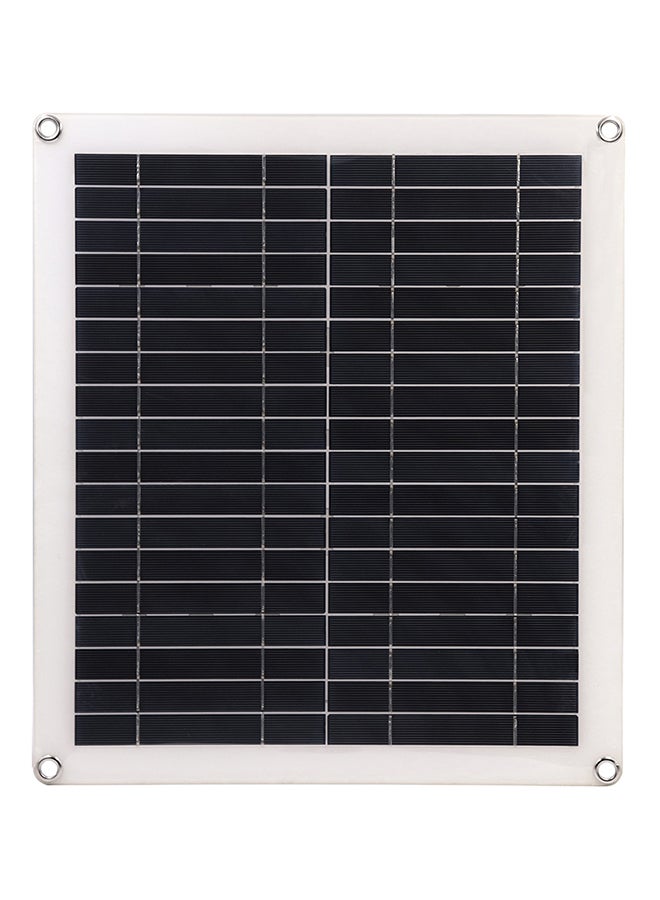Generic 25W Portable Double USB Port Solar Panel Power Kit Multicolour 500grams  - Image 1