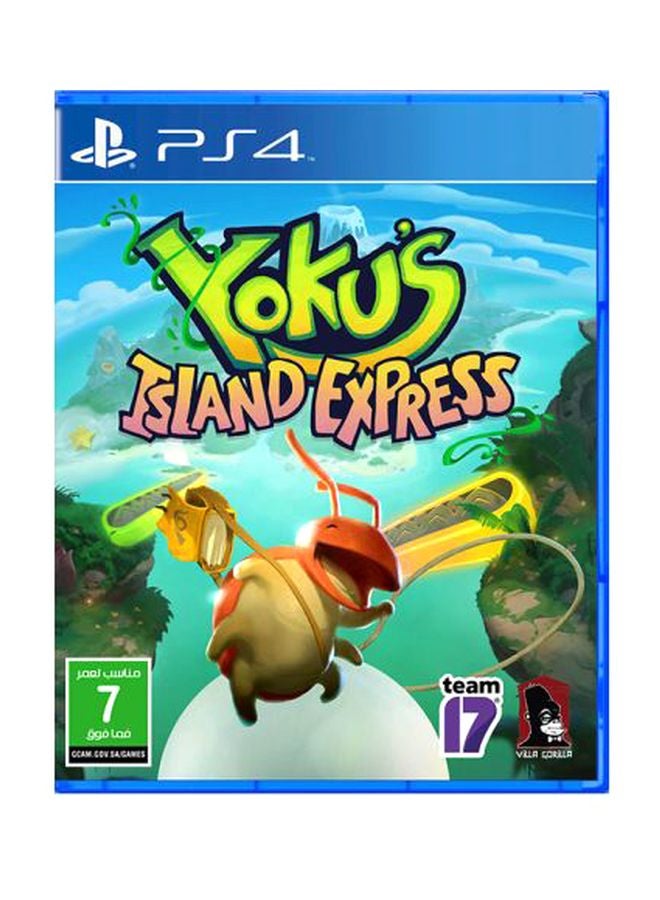 Team 17 Yokus Island Express - PlayStation 4 - adventure - playstation_4_ps4 