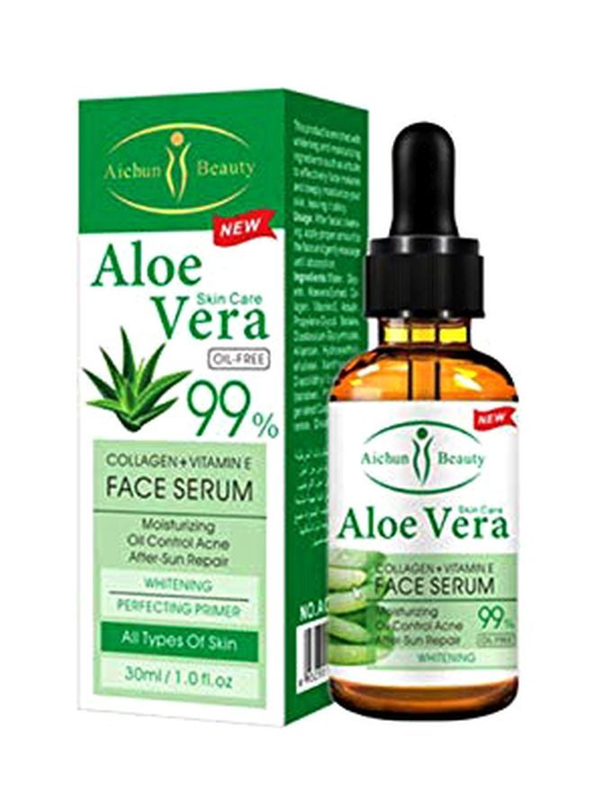 Aichun beauty Aloe Vera 99% Collagen And Vitamin E Face Serum 30ml 