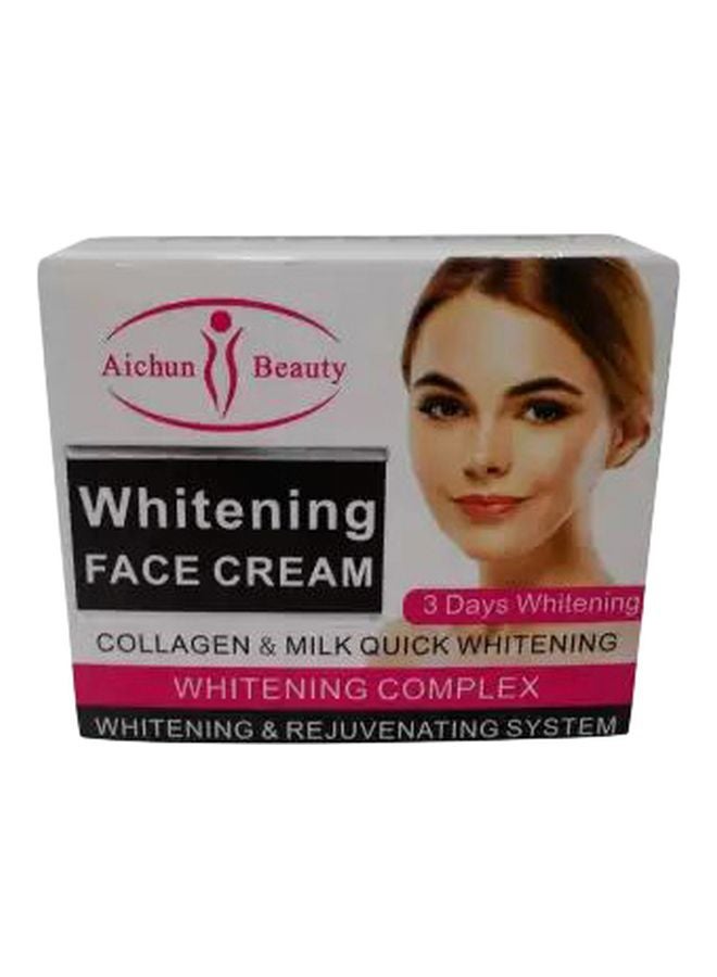 Aichun beauty Whitening Face Cream Collagen And Milk Quick Whitening Complex And Rejuvenating System 80ml 