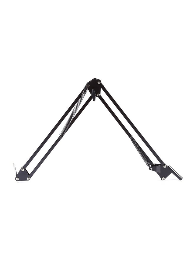 Microphone With Suspension Scissor Arm Stand AM82700 Gold/Black - Image 2