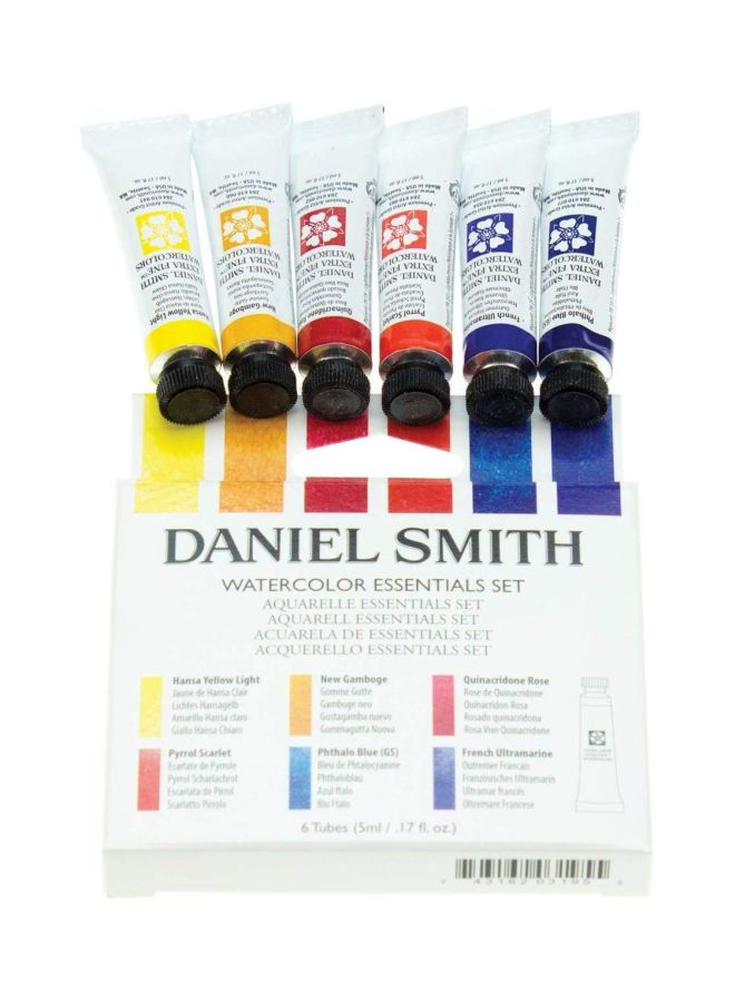 Daniel Smith 6-Piece Watercolor Essential Set Multicolor  - Image 2