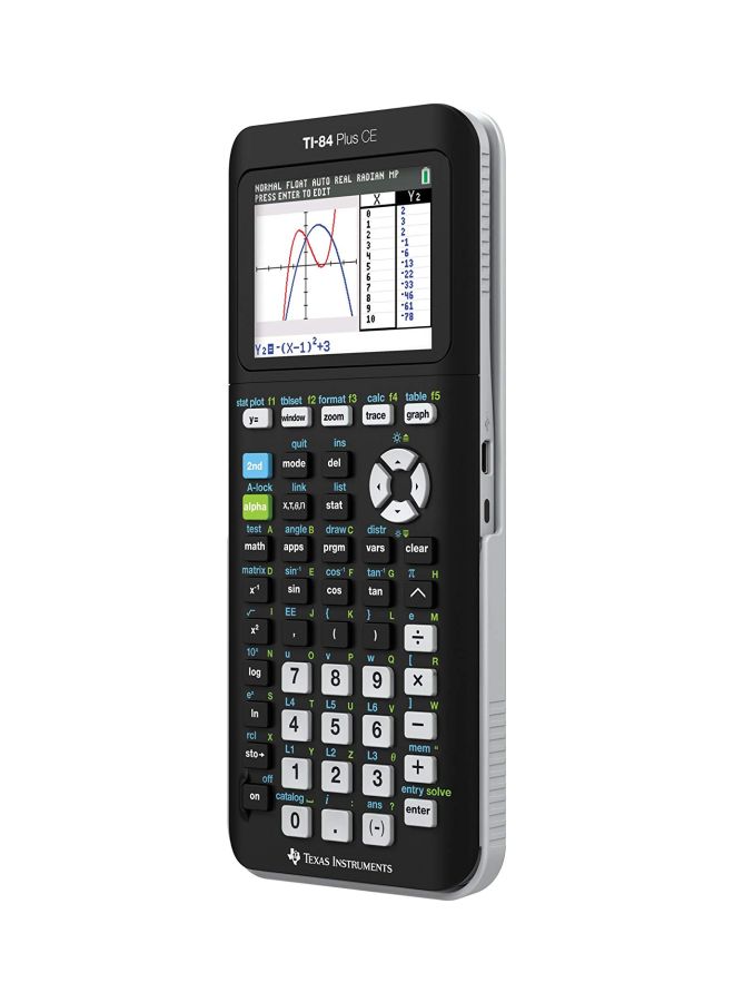 TEXAS INSTRUMENTS - TI-84 Plus Graphing Calculator Black - Image 1