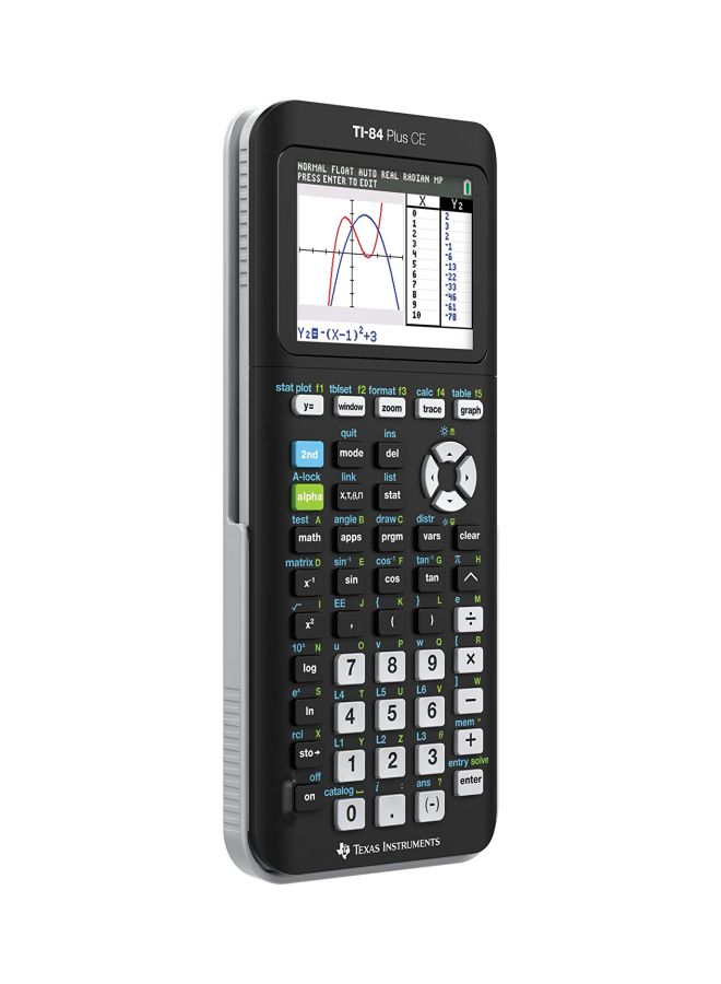 TEXAS INSTRUMENTS - TI-84 Plus Graphing Calculator Black - Image 1
