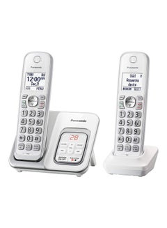 Expandable Cordless Phone Set White